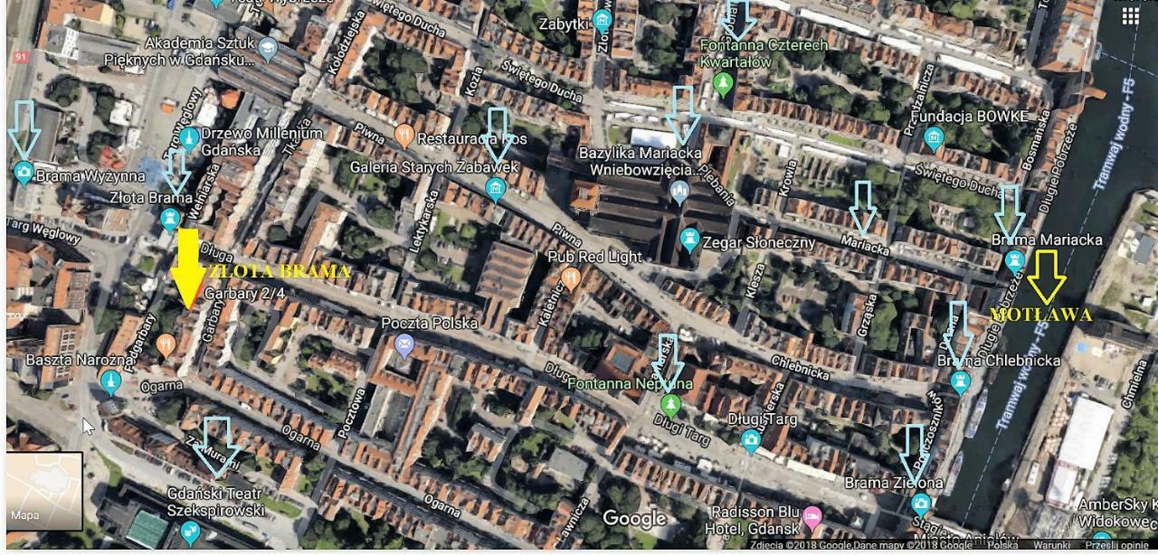 Apartament Złota Brama - Old Town Gdańsk Zewnętrze zdjęcie